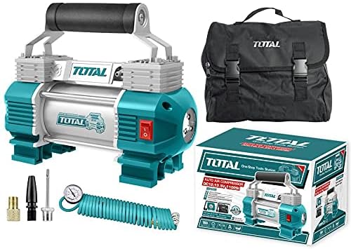 كمبروسر سيارة توتال 2 بستم -منفاخ اطارات